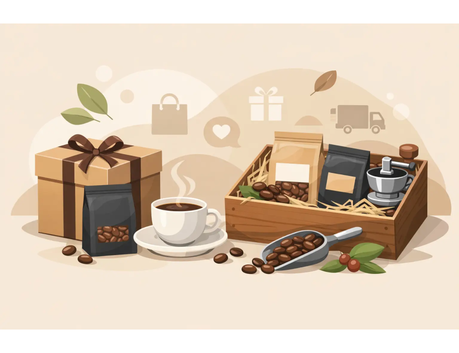 Kaffeebohnen als Geschenkset kaufen leicht gemacht
