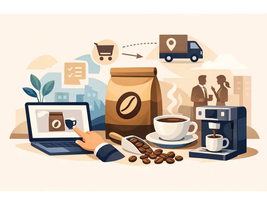 Kaffee Bohnen fürs Büro bestellen leicht gemacht