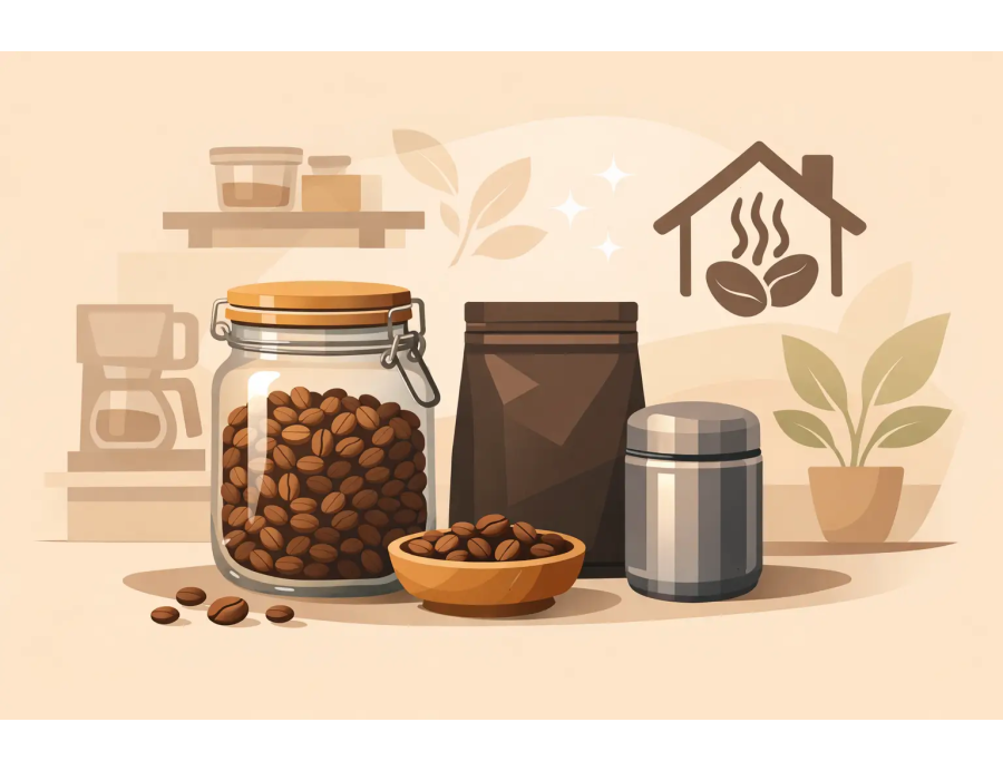 Kaffeebohnen richtig lagern zuhause und Aroma bewahren