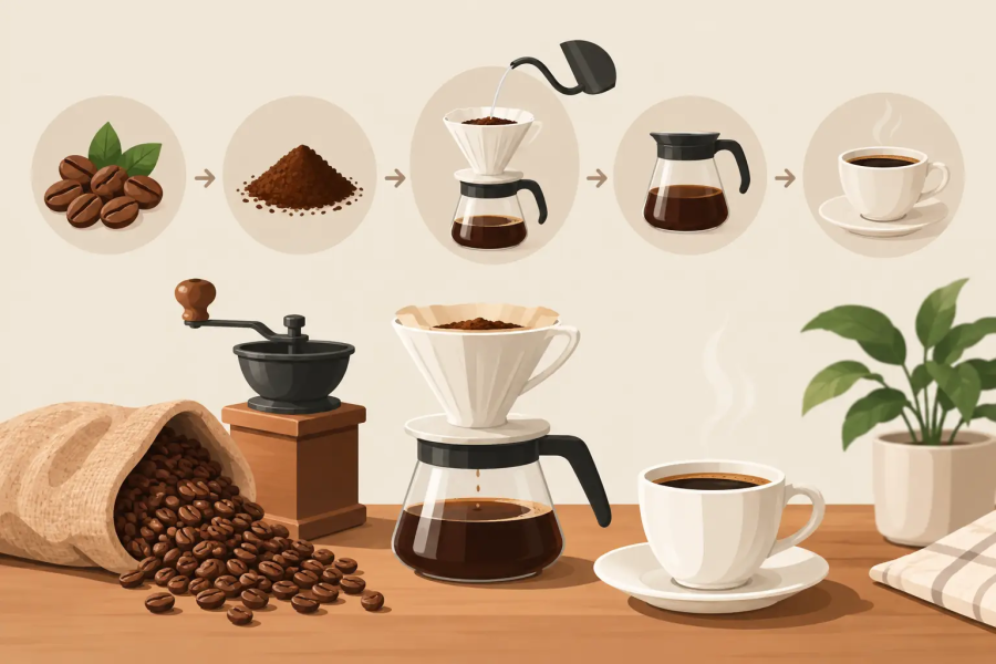 Kaffeeaufbereitung einfach erklärt für Genießer