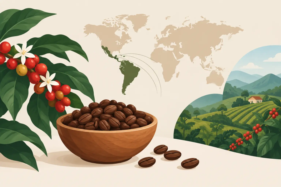 Arabica Kaffeebohnen Herkunft einfach erklärt