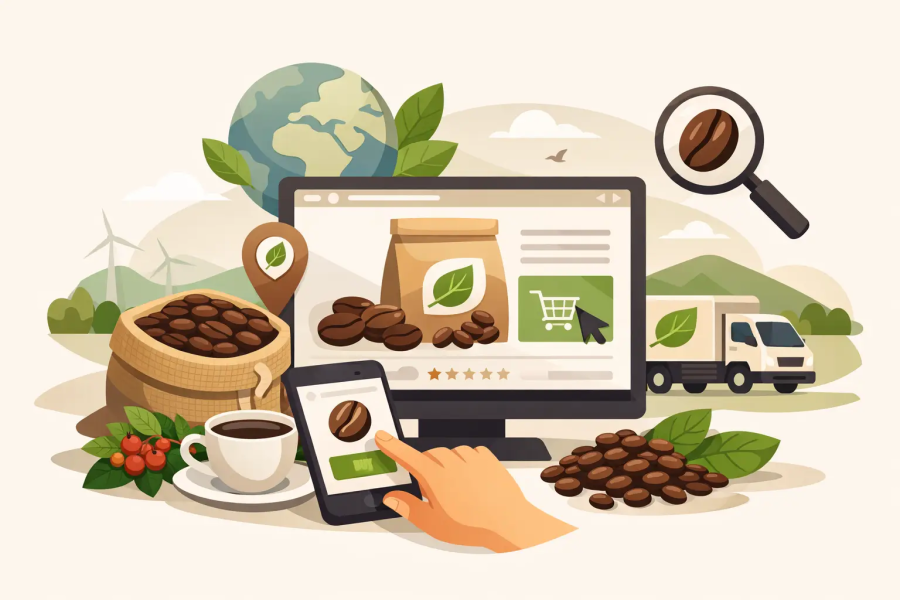 Bio Kaffeebohnen online bestellen mit Geschmack